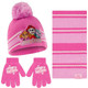Paw Patrol Girls Toddler Winter Hat, Scarf and Gloves Set  product