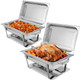 Stainless Steel 9-Quart Chafing Dish for Buffets (2-Pack) product