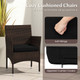 Outdoor Conversation Set with Cushions (3-Piece) product