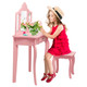 Kid's Vanity Table with Stool  product