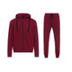 Men's Tech Fleece-Lined Full-Zip Hoodie and Jogger Activewear Set product