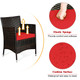 4-Piece Rattan Patio Furniture Set product