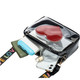 Clear PVC Crossbody Messenger Jelly Bag with Heart Patch for Women product
