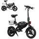 GoPower Compact Folding Adult Mini E-Bike  product