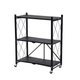 Foldable Storage Shelf with Wheels (3/4/5-Tier Options) product
