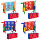 4-in-a-Row Giant Game Set with Basketball Hoop (Optional Carrying Bag) product