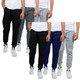 Men's Slim-Fit Fleece Jogger Sweatpants (6-Pack) product