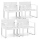 Plastic Outdoor Patio Armchairs (Set of 2 or 4) product