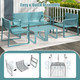 Plastic Outdoor Patio Armchairs (Set of 2 or 4) product