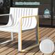Plastic Outdoor Patio Armchairs (Set of 2 or 4) product