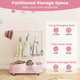 Kid Clothes Rack with 3 Adjustable Heights product