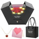 Eternal Rose with Adjustable Heart Necklace product