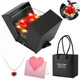 Eternal Rose with Adjustable Heart Necklace product