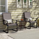 Outdoor C-Spring Motion Rocking Chairs (Set of 2) product