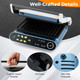 1200W Electric Panini Contact Grill product