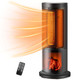 17-Inch 1500W PTC Fireplace Tower Space Heater  product