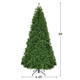 8Ft. Pre-Lit Artificial Christmas Tree with 750 LED Lights product