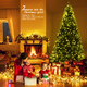 8Ft. Pre-Lit Artificial Christmas Tree with 750 LED Lights product