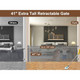  41" Extra Tall Retractable Baby Gate product