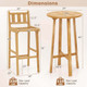 3-Piece Patio Bar Set with 2 Armless Bar Stools product