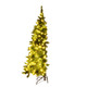 Pre-lit PVC Artificial Half Christmas Tree product