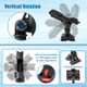 360-Degree Rotatable Fishing Boat Accessory Set (3-Piece) product