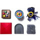 Korean Folk Game Set (Korean Traditional Play Game)- Jebi chagi,Gong-gi,Biseokchigi,Paeng-y,DDAKJI,Family Travel Games product