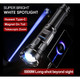 Rechargeable 990,000-Lumen LED Flashlight (1 or 2-Pack) product
