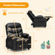 PU Leather Kids Recliner Chair with Cup Holders product