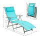 Outdoor Folding Chaise Lounge Chair with Cushion (2-Pack) product