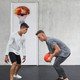 Wall Mounted Fan Backboard with  2 Nets   product
