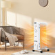 1500W Electric Space Heater with 3 Heat Settings & Safe Protection product