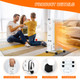 1500W Electric Space Heater with 3 Heat Settings & Safe Protection product