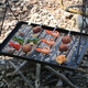 Hanging Campfire Cooking Stand with Hooks product