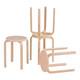 17-Inch Bentwood Stools with Round Top (Set of 4) product