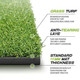 39 x 49-Inch Golf Practice Turf with Net, 10 Balls, and 2 Tees product