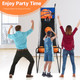 Foldable Single Shot Basketball Arcade Game with 3 Basketballs product