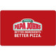 Papa John's $25 eGift Card [Digital Delivery] product