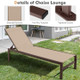 6-Position Chaise Lounge Chair with Rustproof Aluminum Frame (1 or 2-Pack) product