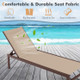 6-Position Chaise Lounge Chair with Rustproof Aluminum Frame (1 or 2-Pack) product