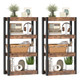 4-Tier Wooden Bookcase (1 or 2-Pack) product