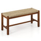 40" Long Wooden Indoor Bench product