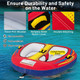 Towable Tube with Quick Connector & Drainage System for Boating product