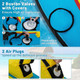 Towable Tube with Quick Connector & Drainage System for Boating product