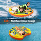 Towable Tube with Quick Connector & Drainage System for Boating product