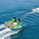 Towable Tube with Quick Connector & Drainage System for Boating product