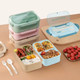 Microwave-Safe Insulated Bento Lunch Box with Utensil Set product