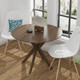 35'' Modern Wood Dining Table with Solid Wood Legs product
