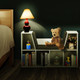 Kids' 6-Cubby Storage Cabinet Bookcase product