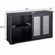 Kitchen Buffet Storage Cupboard with Sliding Door product